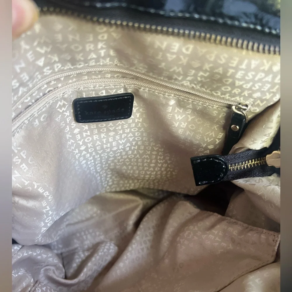 Kate Spade vintage Monica Lady Frames leather shoulder bag
